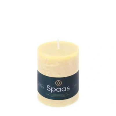 Afbeelding van Spaas Rustieke Pillarkaars 70/95 mm 35u ivoor