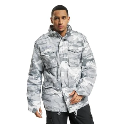 Afbeelding van Brandit M65 Giant Winterjas camouflage XXL 100% katoen Basics
