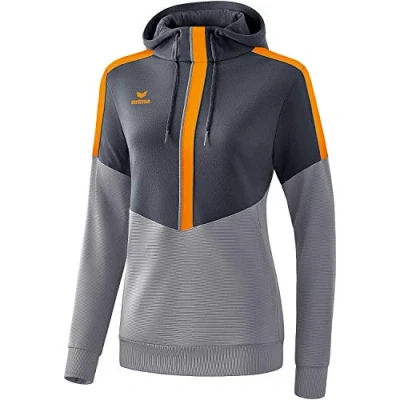 Afbeelding van Squad sweatshirt met capuchon dames slate grey/monument grey/ new orange