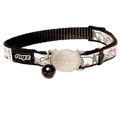 Afbeelding van Rogz Kattenhalsband Reflectocat Black Cat
