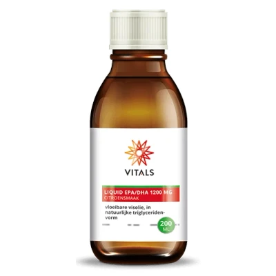 Afbeelding van 2x Vitals Liquid DHA&amp;EPA 1200mg 200 ml