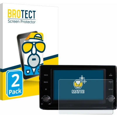 Afbeelding van BROTECT Screenprotector voor Kia Xceed 2020 Infotainment System 8&quot; Folie Beschermfolie matte (2 Stuks)