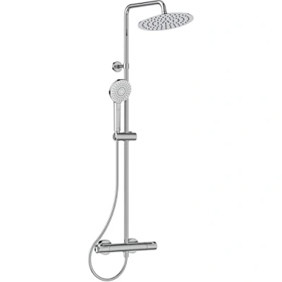 Afbeelding van Ideal Standard A7565AA Ceratherm T50 douchesysteem opbouw