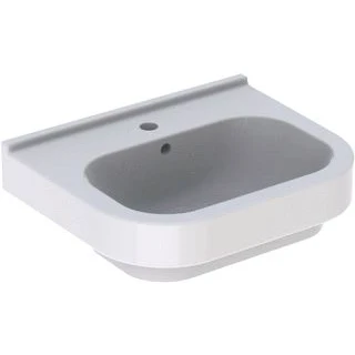 Afbeelding van Geberit 300 Basic wastafel 55 x 44.5 cm wit met overloop