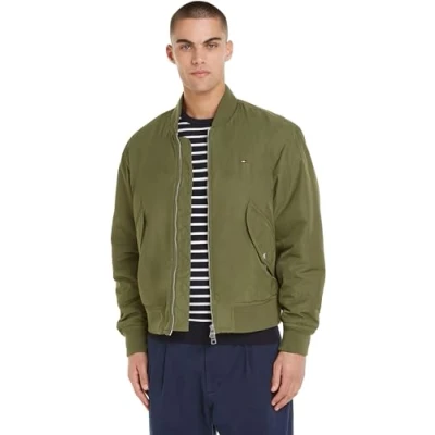 Afbeelding van Tommy Hilfiger Heren AUTHENTIC BOMBER MW0MW36592, Bomberjas, Groen, L, Groen (Utility Olive), L