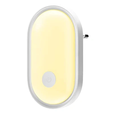 Afbeelding van Alyvisun LED Nachtlichtje, Automatische Baby Nachtlamp met Schemersensor en Verstelbare Helderheid, Plug and Play voor Babykamer, Trap, Gang, Keuken, Badkamer(Y2)