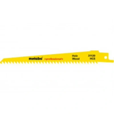 Afbeelding van Metabo 631470000 5 reciprozaagbladen, hout 150 stuk(s)