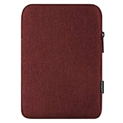 Afbeelding van MoKo 9 11 inch Tablet Sleeve Bag Carrying Case Fits New iPad Pro M4/iPad Air M2 2024, 5/4/3 10.9&quot;/10.5&quot;, M2, 10th 10.9, 9/8th Gen 10.2, Tab S8/S9 11&quot;, Wine Red