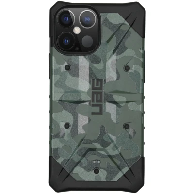 Afbeelding van Apple iPhone 12 Pro Max Hoesje Kunststof UAG Hardcase/Backcover Groen Telefoonhoesje Shockproof/Valbescherming