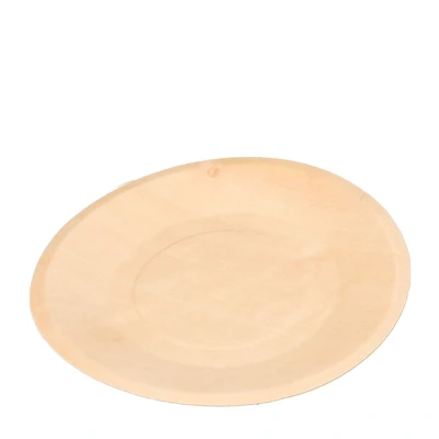 Afbeelding van Houten Borden Rond Ø 210mm