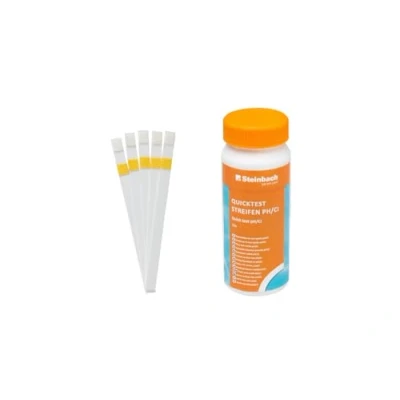 Afbeelding van Steinbach Quicktest strips voor pH waarde en vrij chloor, 50 stuks, 079020