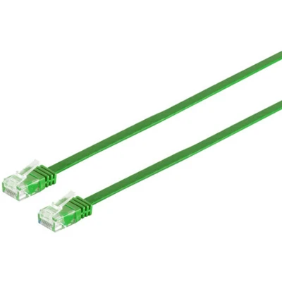Afbeelding van Tecline 3.0m Cat6 RJ 45 netwerkkabel Groen 3 m U/UTP (UTP)