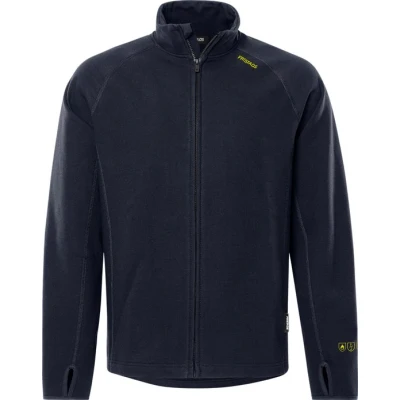 Afbeelding van Fristads Flamestat Sweatjack 7044 MFRN donker Marineblauw maat L