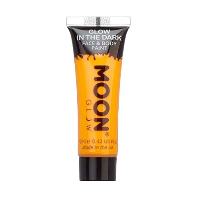 Afbeelding van Glow in the Dark Orange Schmink tube van 12 ml