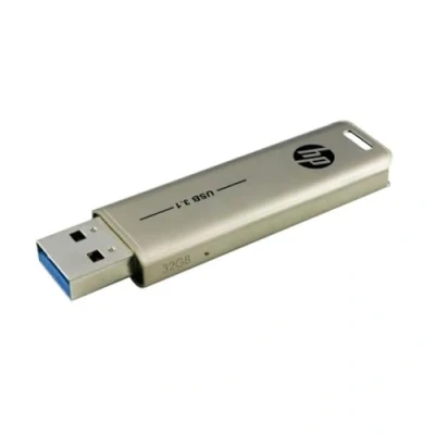 Afbeelding van HP x796w USB 3.1 Flash Drive 32GB, Push and Pull design, Metallic finish