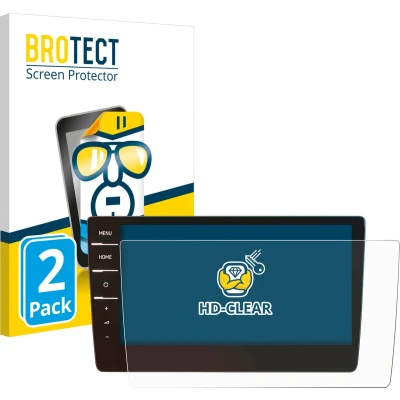 Afbeelding van BROTECT Screenprotector voor Volkswagen Touran 2019 Discover Pro 9.2&quot; Folie Beschermfolie transparant (2 Stuks)