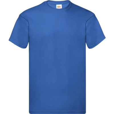 Afbeelding van Fruit Of The Loom Heren Originele T shirt korte mouwen (Royaal Blauw)