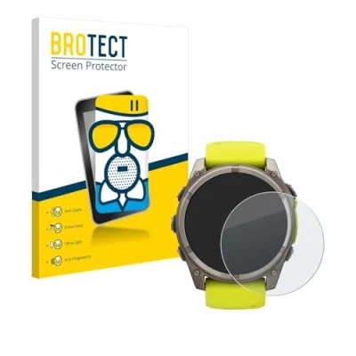 Afbeelding van BROTECT Screenprotector voor Garmin Fenix 8 Solar (51 mm) Folie Beschermfolie Beschermglas matte