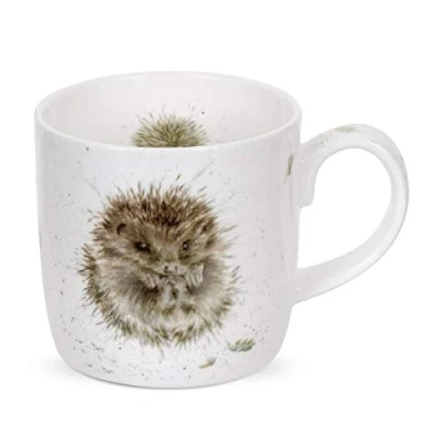 Afbeelding van Bone China Wrendale van Royal Worcester Awakening Hedgehog Enkele mok (Diverse modellen), 3 liter