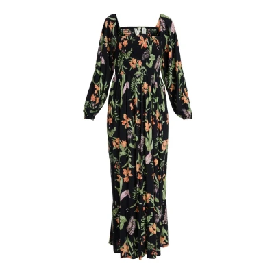 Afbeelding van Roxy Sands Maxijurk, Dames, Maat: Large, Anthracite