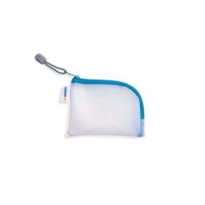 Afbeelding van HERMA 20247 reistas voor reisui A7, transparant, (14 x 10 cm), klein afsluitbaar vak met ritssluiting mobiele telefoon, oplaadkabel, cosmetica, pennen, sleutels, toilettas in blauw