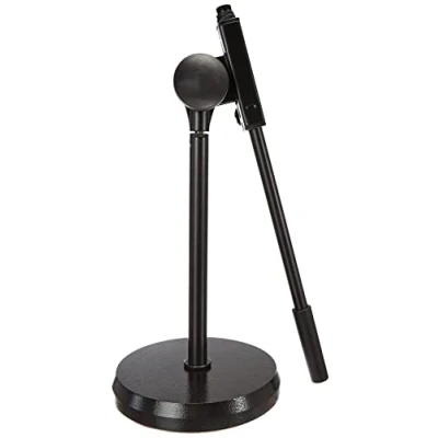 Afbeelding van IMG 233100 Stageline MS 100/SW Microfoontafel en vloerstatief, zwart gelakt