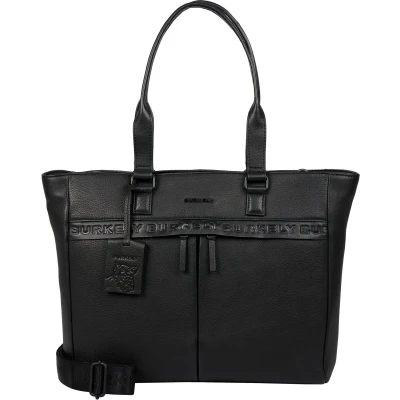 Afbeelding van Burkely Minimal Mason Laptoptas, Maat: One Size, Black