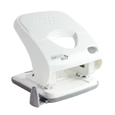Afbeelding van Perforator Rapesco Germ Savvy antibacterieel 2 gaats wit