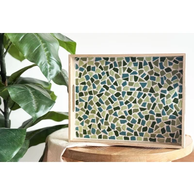 Afbeelding van DIY Pakket Mozaïek Dienblad knutselpakket Knutselbox Volwassenen Creatief knutselen Creativiteit