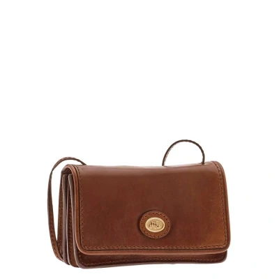 Afbeelding van The Bridge Story Donna Country Purse brown Damestas Leren tas