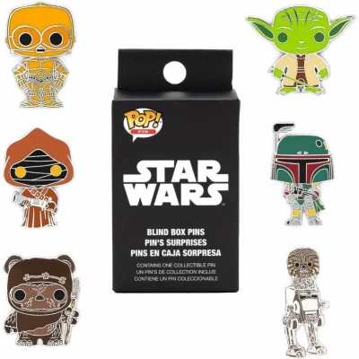 Afbeelding van Pop! Pins: Star Wars Blind Box Enamel Pins (prijs per stuk)
