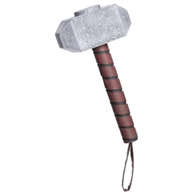 Afbeelding van Rubie&#039;s Official Marvel Thor Hammer, Grijs, Onesize