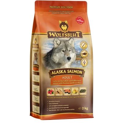 Afbeelding van 3x Wolfsblut Alaska Salmon 2 kg