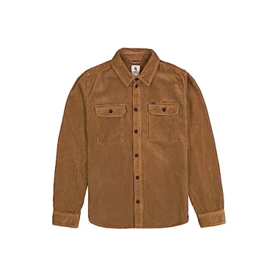 Afbeelding van Garcia Overhemd, Heren, Maat: Small, Golden brown