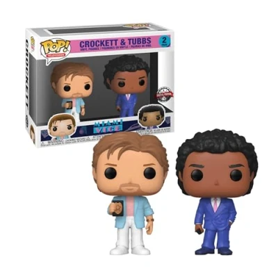 Afbeelding van Funko Miami Vice Verzamelfiguur POP! 2 Pack Crockett &amp; Tubbs 9 cm Multicolours