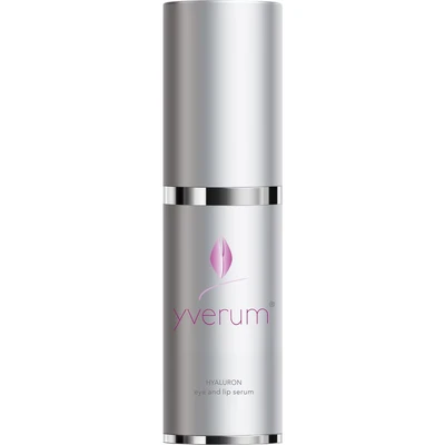 Afbeelding van Yverum Hyaluron eye and lip serum vegan 15 ml