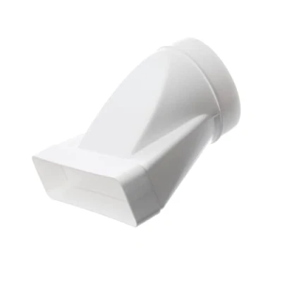 Afbeelding van Rechthoekig kunststof verloop Ø125mm 220X55mm KSD25 125