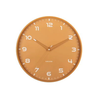 Afbeelding van Karlsson Wandklok Orgullo Oker Geel Ø40cm Nice thingZ