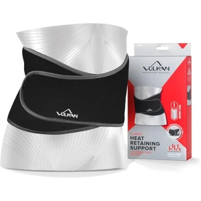 Afbeelding van Vulkan Classic rugsteun, eenheidsmaat, universele steunbrace voor spierpijn en positie, onderruggordel Lumbosacrale stabiliteit, bretels