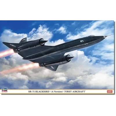 Afbeelding van 1:72 Hasegawa 02464 Lockheed SR 71 Blackbird (A Version) &#039;First Aircraft&#039; Plastic Modelbouwpakket