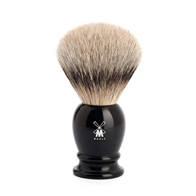 Afbeelding van Muhle scheerkwast dassenhaar CLASSIC zwart L