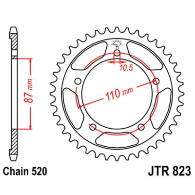 Afbeelding van Rek JT JTR823,39