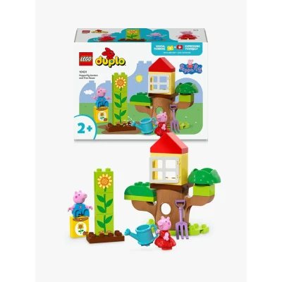 Afbeelding van LEGO Duplo Peppa Big tuin en boomhut 10431