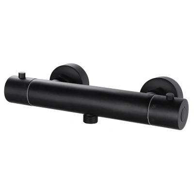 Afbeelding van Xellanz Rio Therm. douchemengkraan 15cm mat zwart