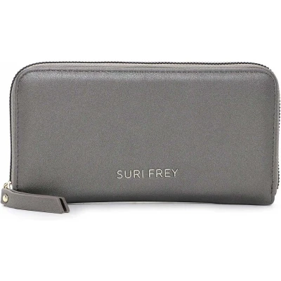 Afbeelding van SURI FREY Tiffany Zip Around Wallet Darksilver