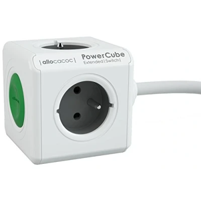 Afbeelding van Allocacoc PowerCube® Extended Switch Type E Belgium/France