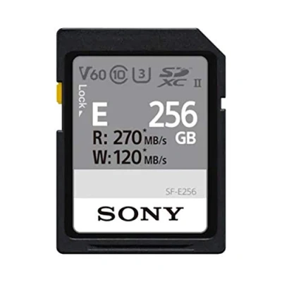Afbeelding van Sony SDXC E series 256GB UHS II Class 10 U3 V60