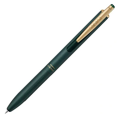 Afbeelding van Zebra SARASA Grand Vintage Groen Zwart 0.5mm