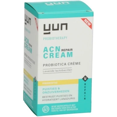 Afbeelding van YUN ACN PROBIOTIC REPAIR Face Cream 50 ml acne symptomen en onzuiverheden
