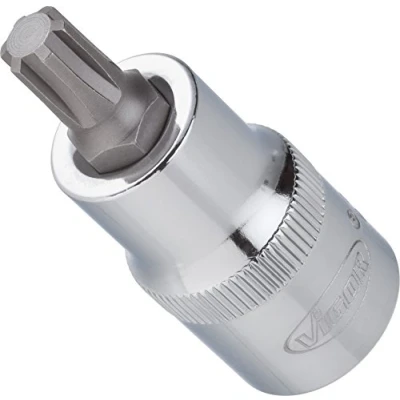 Afbeelding van VIGOR V2205 Binnen wigprofiel Dopsleutel bitinzet M8 1/2 (12.5 mm)